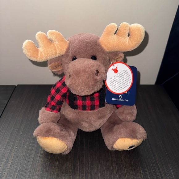 Holland America Other - Holland America Alaska Eland The Moose Stuffed Animal Plushie